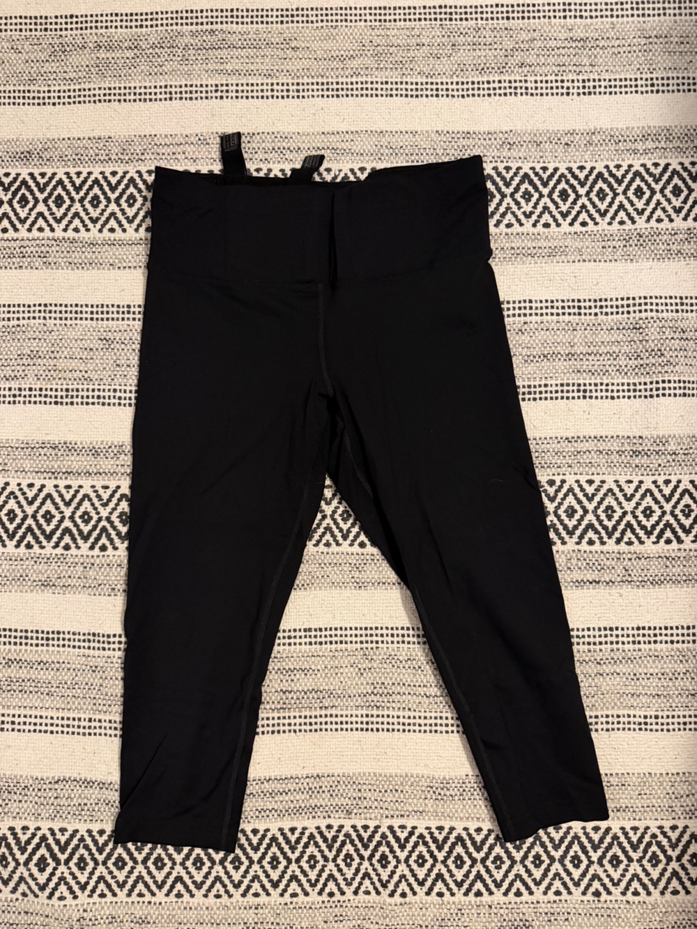 Undertech Undercover Black High-Waist Leggings Front/Back Conceal To Carry